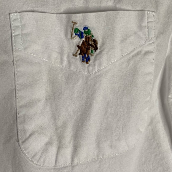 US Polo Association Classic White Button Down - Picture 5 of 6
